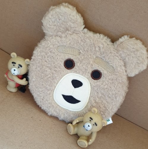 [재입고♡]곰 테드 2 얼굴파우치